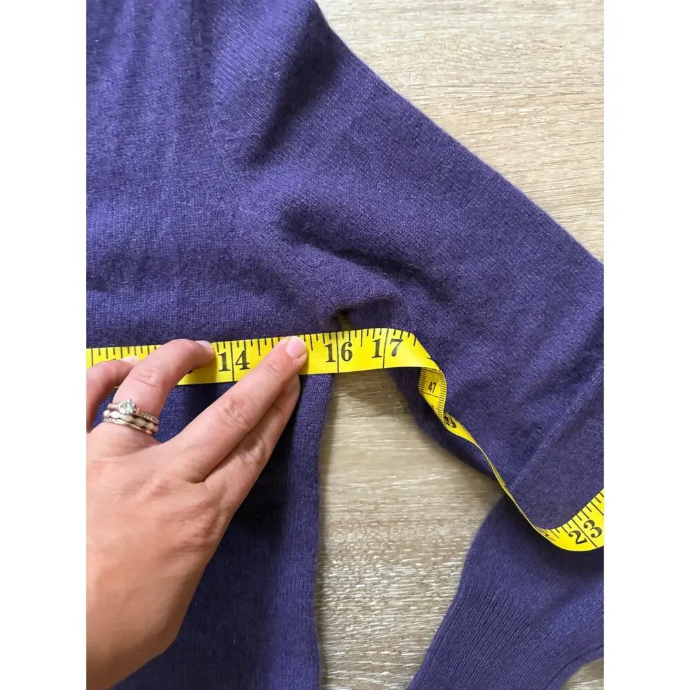 Halogen 100% Cashmere V-Neck Pullover Sweater